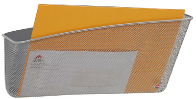 Image ALBA Wand-Prospekthalter "MESHFILEMAG", A4, grau, quer