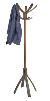 Image ALBA Garderobenständer "PMCAFE", (H)1.760 mm, dunkles Holz