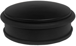 Image ALBA Türstopper, Edelstahl-Oberfläche, schwarz