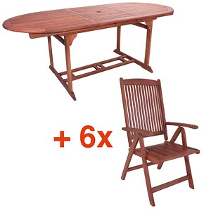 Image Garden Pleasure Sitzgruppe Stockholm braun