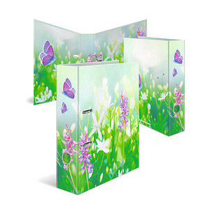 Image HERMA Herma Ordner Wild Flowers Motivordner 7,0 cm DIN A4
