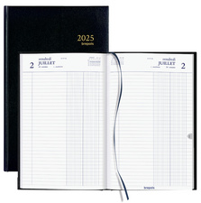 Image brepols Agenda Banquier large "0.146" 2025, 2 volumes