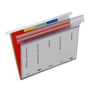 Image EICHNER Personalhefter Typ 2 Kunststoff grau 5 x kaufmännische Heftung