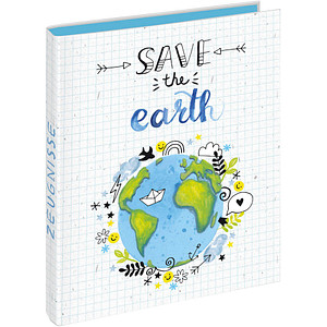 Image VELOFLEX save the earth Ringbuch 4-Ringe Motiv 2,0 cm DIN A4