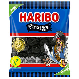Image HARIBO PIRATOS Lakritz 175,0 g