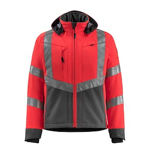 Image MASCOT® unisex Warnjacke Blackpool rot, anthrazit Größe L