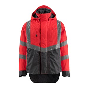Image MASCOT® unisex Warnjacke Harlow rot, anthrazit Größe M