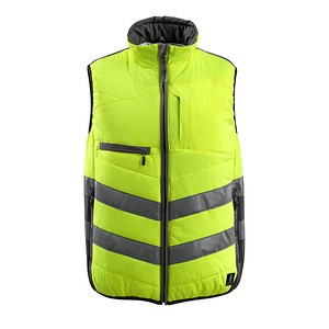 Image MASCOT® unisex Warnweste Grimsby  warngelb, anthrazit Größe 4XL