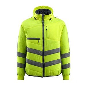 Image MASCOT® unisex Warnjacke Dartford  gelb, schwarzblau Größe 4XL