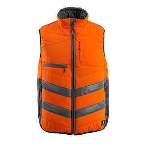 Image MASCOT® unisex Warnweste Grimsby  warnorange, anthrazit Größe 3XL