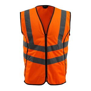 Image MASCOT® unisex Warnweste Wingate  fluororange Größe L