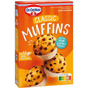 Image Dr.Oetker Classic Muffins Backmischung 380,0 g