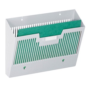 Image CEP Wandprospekthalter First, DIN A4, 1 Fach, grau