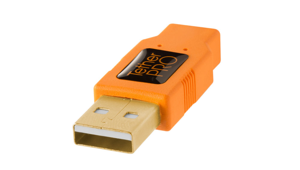 Image TETHER TOOLS TetherPro USB 2.0 A Male to Micro B 5-pin orange