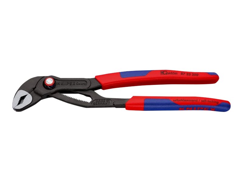 Image KNIPEX Wasserpumpenzange 46 mm 250 mm Knipex Cobra QuickSet 87 22 250