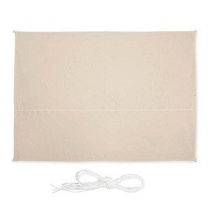 Image relaxdays Sonnensegel rechteckig beige 2,5 x 3,5 m