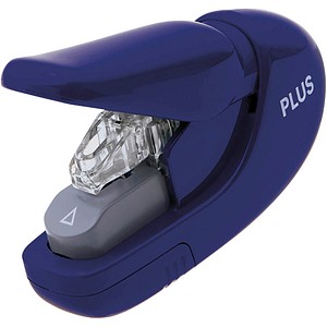 Image PLUS JAPAN Heftgerät SL-106AB klammerlos, blau
