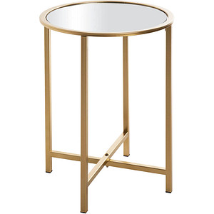 Image HAKU Möbel Beistelltisch Spiegel gold 39,0 x 39,0 x 53,0 cm
