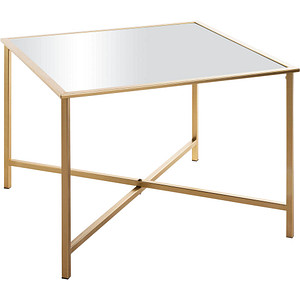Image HAKU Möbel Beistelltisch Spiegel gold 60,0 x 60,0 x 45,0 cm
