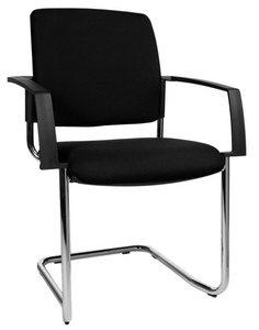 Image Topstar Besucherstuhl "BtoB 20 Polster", schwarz