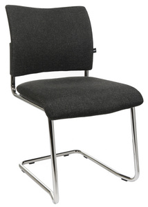 Image Topstar Besucherstuhl "Visit 20 Polster", anthrazit