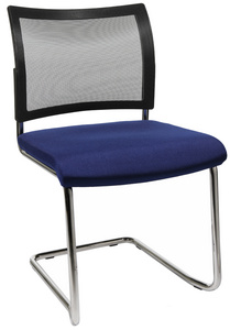 Image Topstar Besucherstuhl "Visit 20 Netz", blau