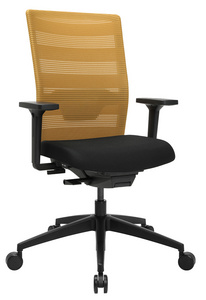 Image Topstar Bürodrehstuhl "Airwork", schwarz / ocker