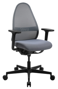 Image Topstar Bürodrehstuhl "Soft Sitness Art", grau