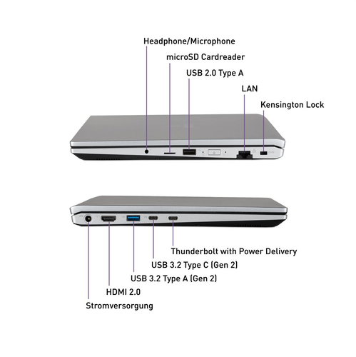 Image TERRA MOBILE 1551R 39,6cm (15,6") i5-1334U 16GB 512GB W11P