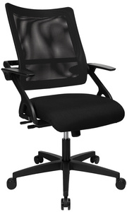 Image Topstar Bürodrehstuhl "New S'move", schwarz / schwarz