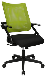 Image Topstar Bürodrehstuhl "New S'move", schwarz / apfelgrün