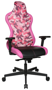 Image Topstar Bürodrehstuhl "Sitness RS Sport Plus", schwarz/pink