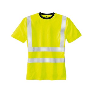 Image teXXor® unisex Warnschutz Shirt HOOGE gelb Größe L