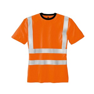 Image teXXor® unisex Warnschutz Shirt HOOGE orange Größe XL