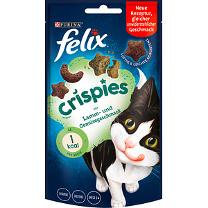 Image felix® Katzen-Leckerli Crispies mit Lamm- und Gemüsegeschmack 45,0 g