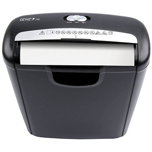 Image GENIE 240 S Aktenvernichter mit Streifenschnitt P-2 6 mm 6 Blatt schwarz