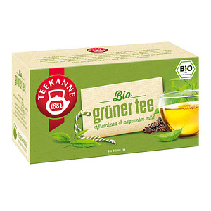 Image TEEKANNE Grüner Tee Bio-Tee 18 Portionen