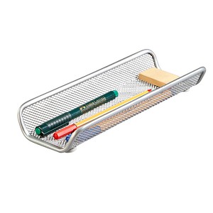 Image Zeller Stiftablage Meshline alufarben Metall, lackiert 25,0 x 9,2 x 3,5 cm