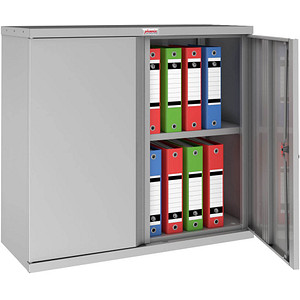 Image phoenix Aktenschrank SCL0891, aus Stahl, lichtgrau