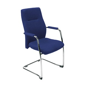 Image Nowy Styl Besucherstuhl NERO LUX blau Stoff