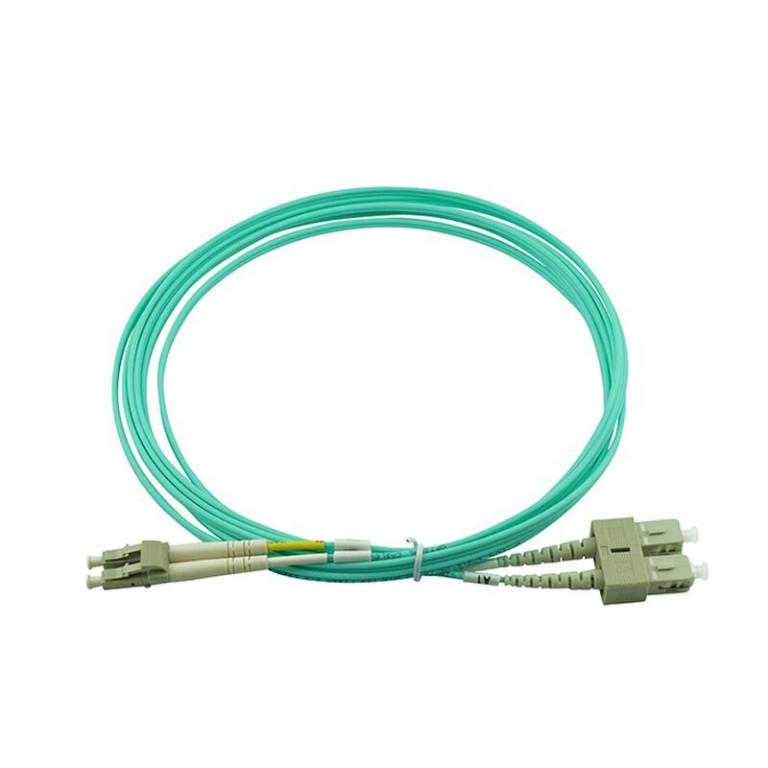 Image CBO BlueOptics LWL Patchkabel LC / SC MM OM3 aqua 7,5m