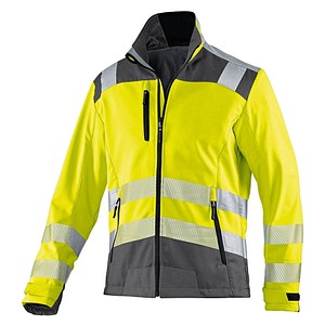 Image KÜBLER® unisex Warnjacke REFLECTIQ warngelb, anthrazit Größe 3XL