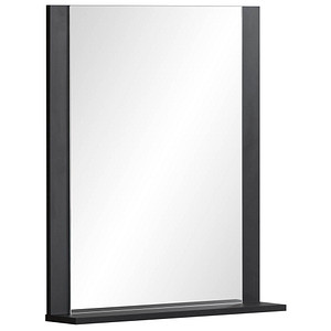 Image MÖBELPARTNER Spiegel Janne schwarz 59,6 x 12,3 x 71,1 cm