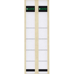 Image LEITZ Ordnerrücken-Etikett, 23 x 192 mm, kurz, schmal, grau