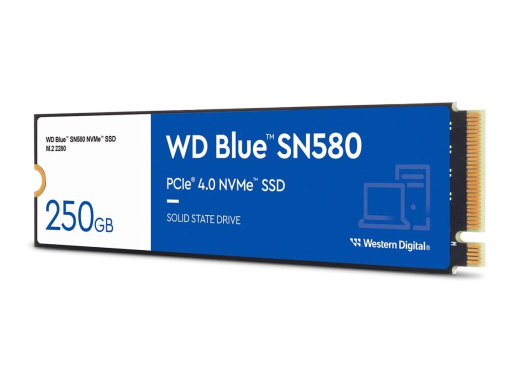 Image WESTERN DIGITAL Blue SN580 NVMe 250GB