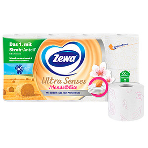 Image Zewa Toilettenpapier Ultra Senses 4-lagig 8 Rollen
