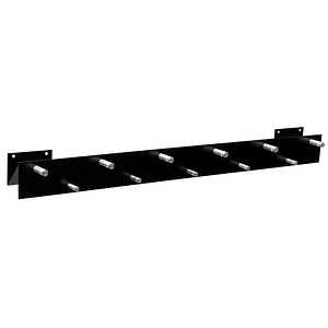 Image SZ Metall Wandgarderobe 50135 schwarz Metall 11 Haken 100,0 x 9,0 cm