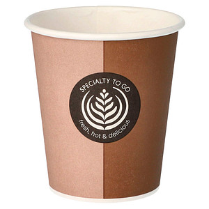 Image PAPSTAR Hartpapier-Kaffeebecher "Coffee To Go", 0,2 l