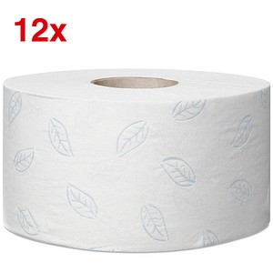 Image TORK Jumbo-Toilettenpapier T2 Premium Mini 2-lagig 12 Rollen