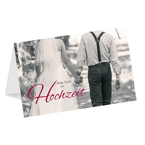 Image LUMA Glückwunschkarte Paar DIN B6